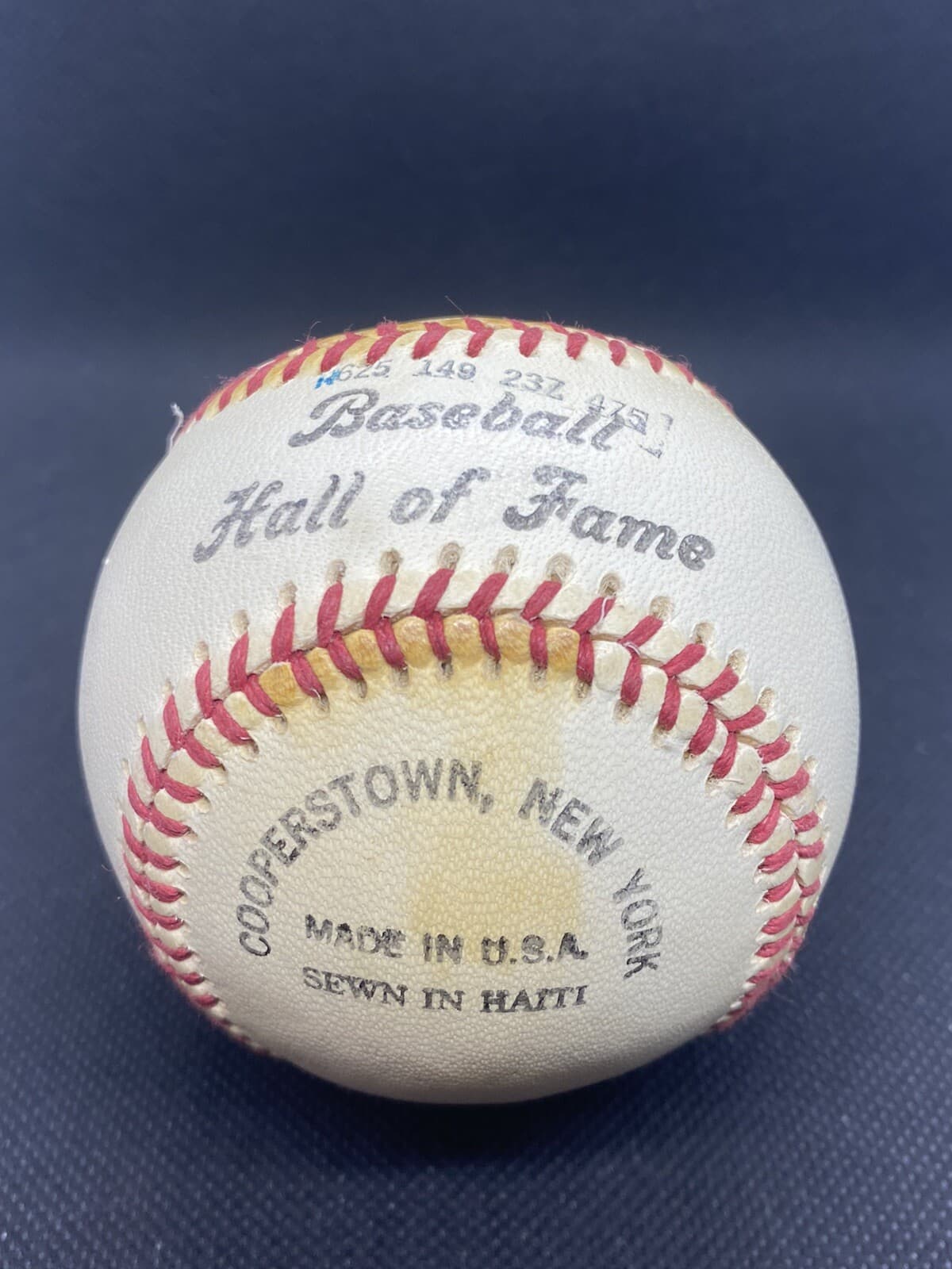 Buck Leonard Hall of Fame 1974 Signed Baseball Vintage HOF Ball Negro Leagues - image 2