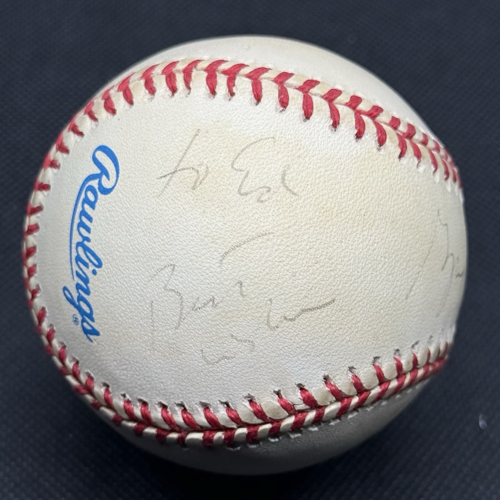 President George W Bush Best Wishes Signed Baseball 43rd of the United States - image 2