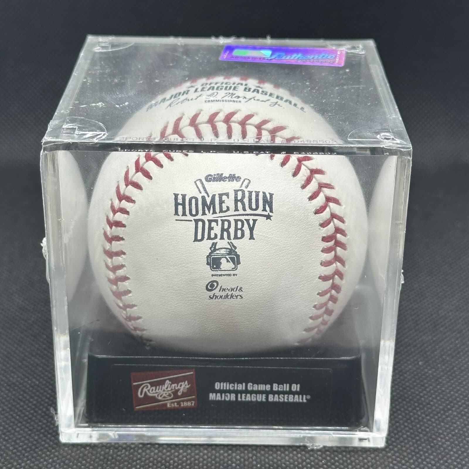 2015 Home Run Derby Rawlings Official Logo Baseball Commemorative SEALED Reds