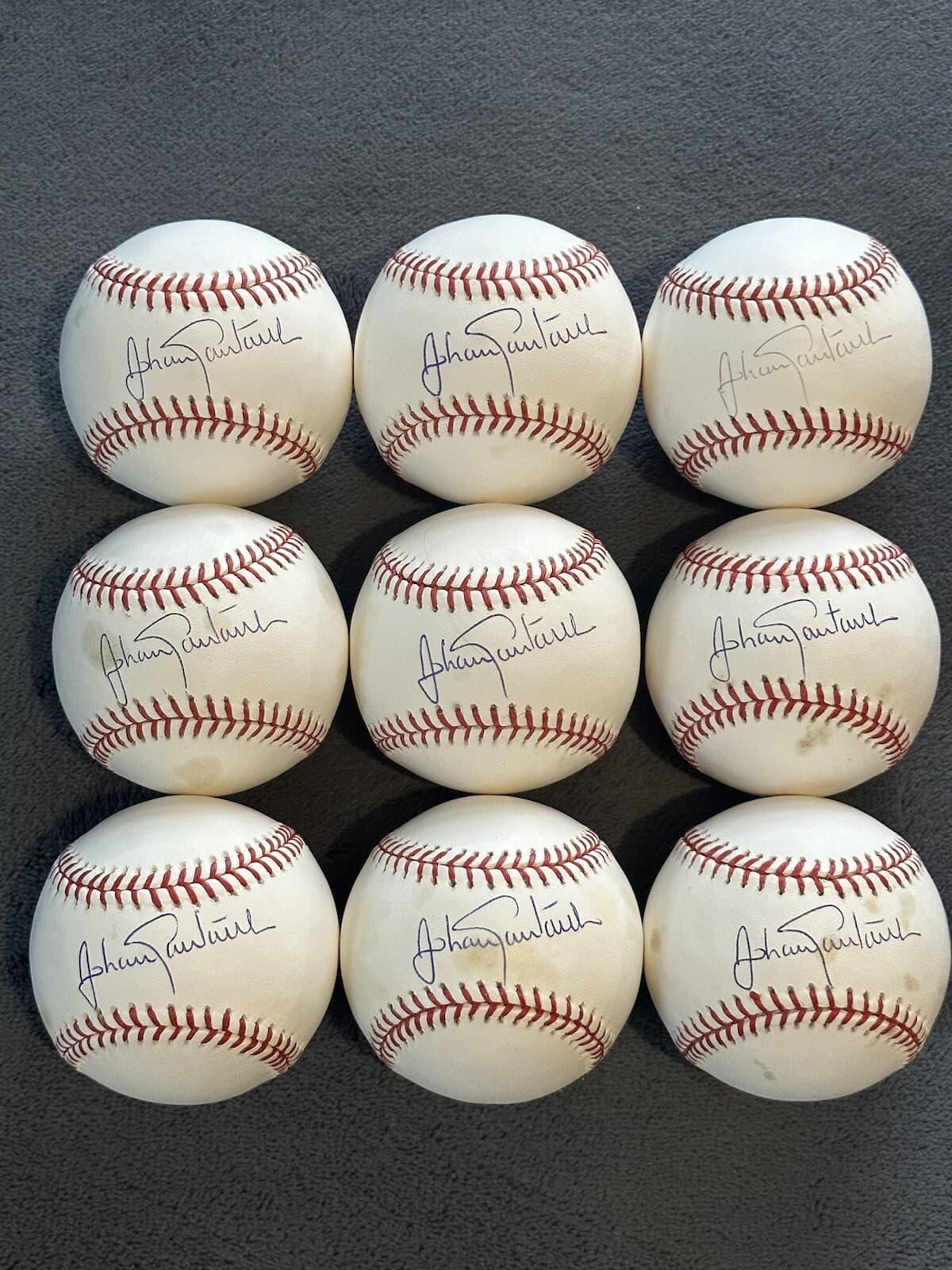 Johan Santana Signed Baseball Elite COA New York Mets Minnesota Twins HOF - image 3