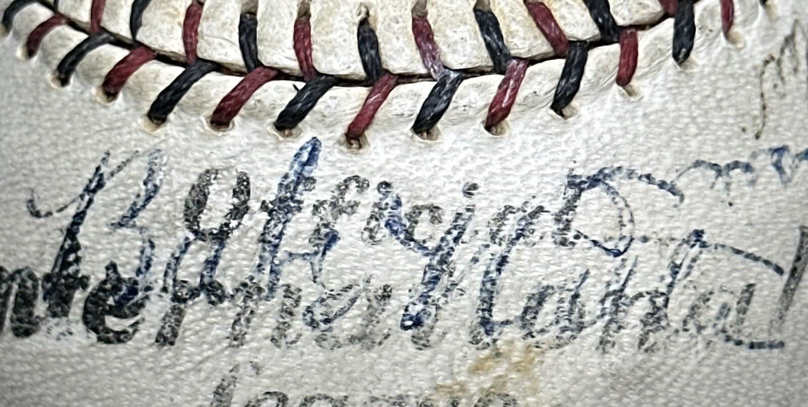 1930 Babe Ruth Signed Baseball JSA LOA Buffalo Bisons New York Yankees ONL HOF - image 2