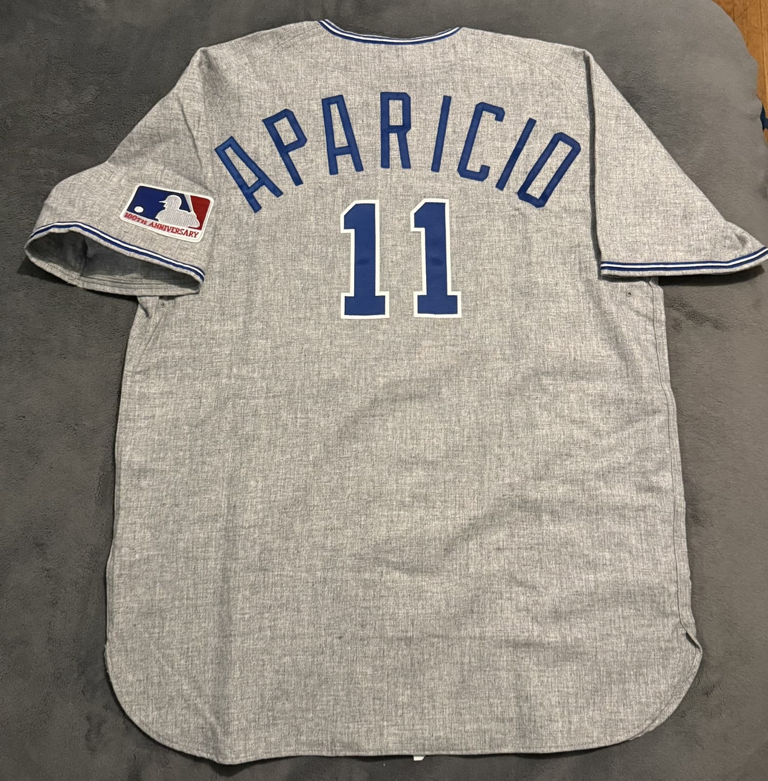 Luis Aparicio HOF 84 Signed Authentic Mitchell Ness White Sox Jersey Beckett COA - image 6