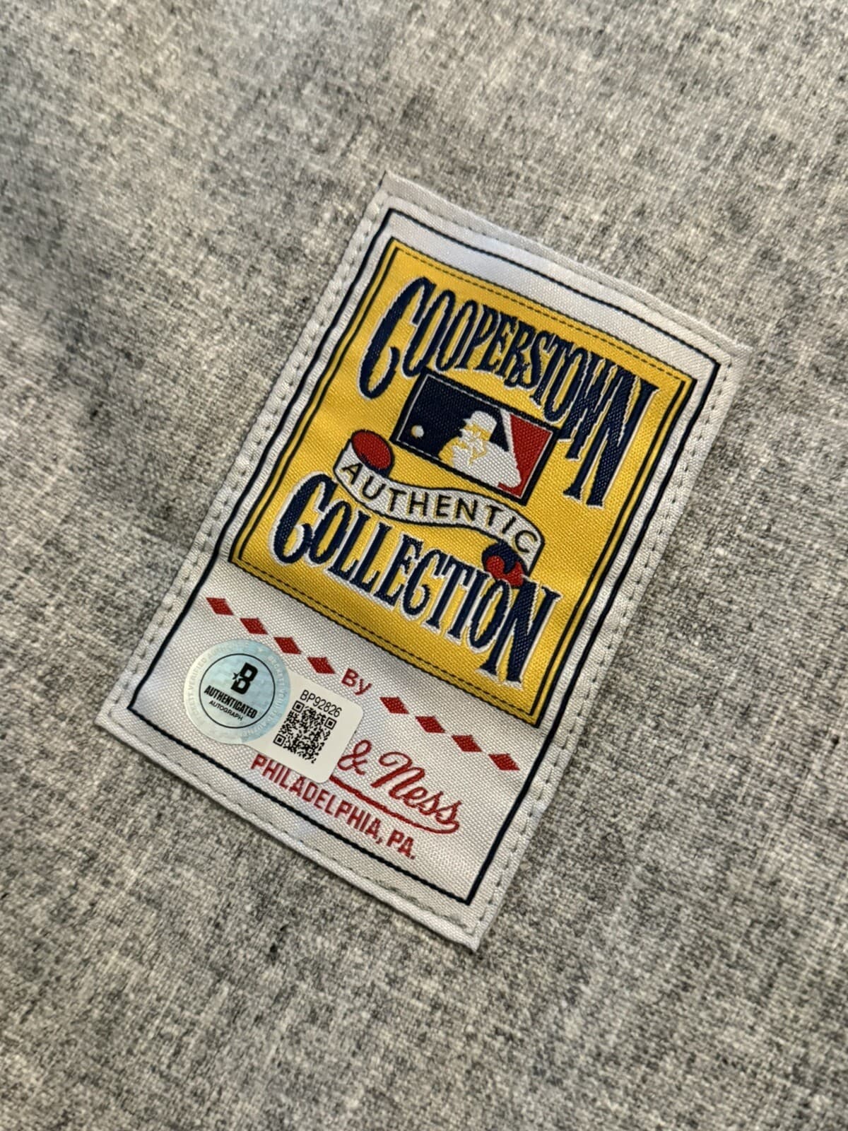 Juan Marichal HOF 83 Signed Mitchell Ness Giants Jersey Baseball Beckett COA - image 3