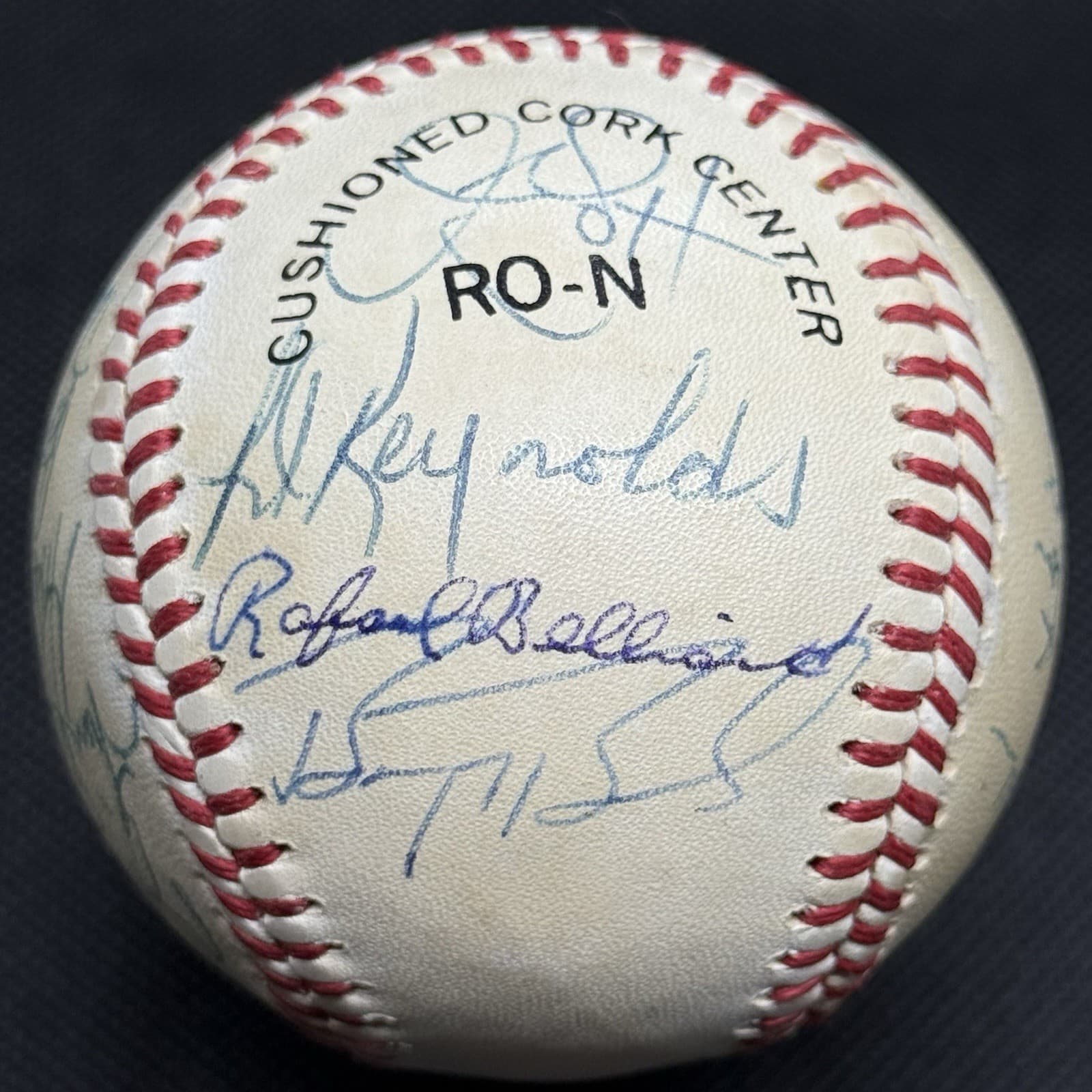 EARLY BARRY BONDS 1987 Pittsburgh Pirates Team Signed Baseball JSA LOA