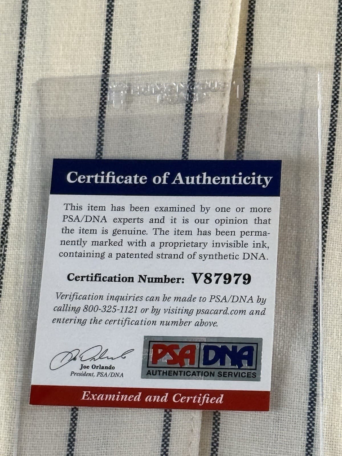 Whitey Ford HOF 74 Signed Authentic New York Yankees Mitchell Ness Jersey PSA - image 7