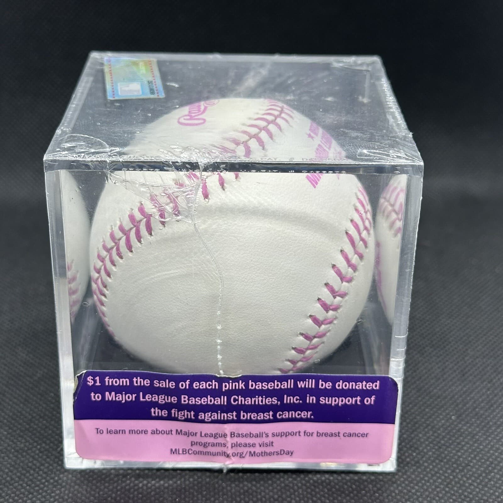 Mothers Day Rawlings Official Logo Baseball Commemorative Selig NEW SEALED! - image 2