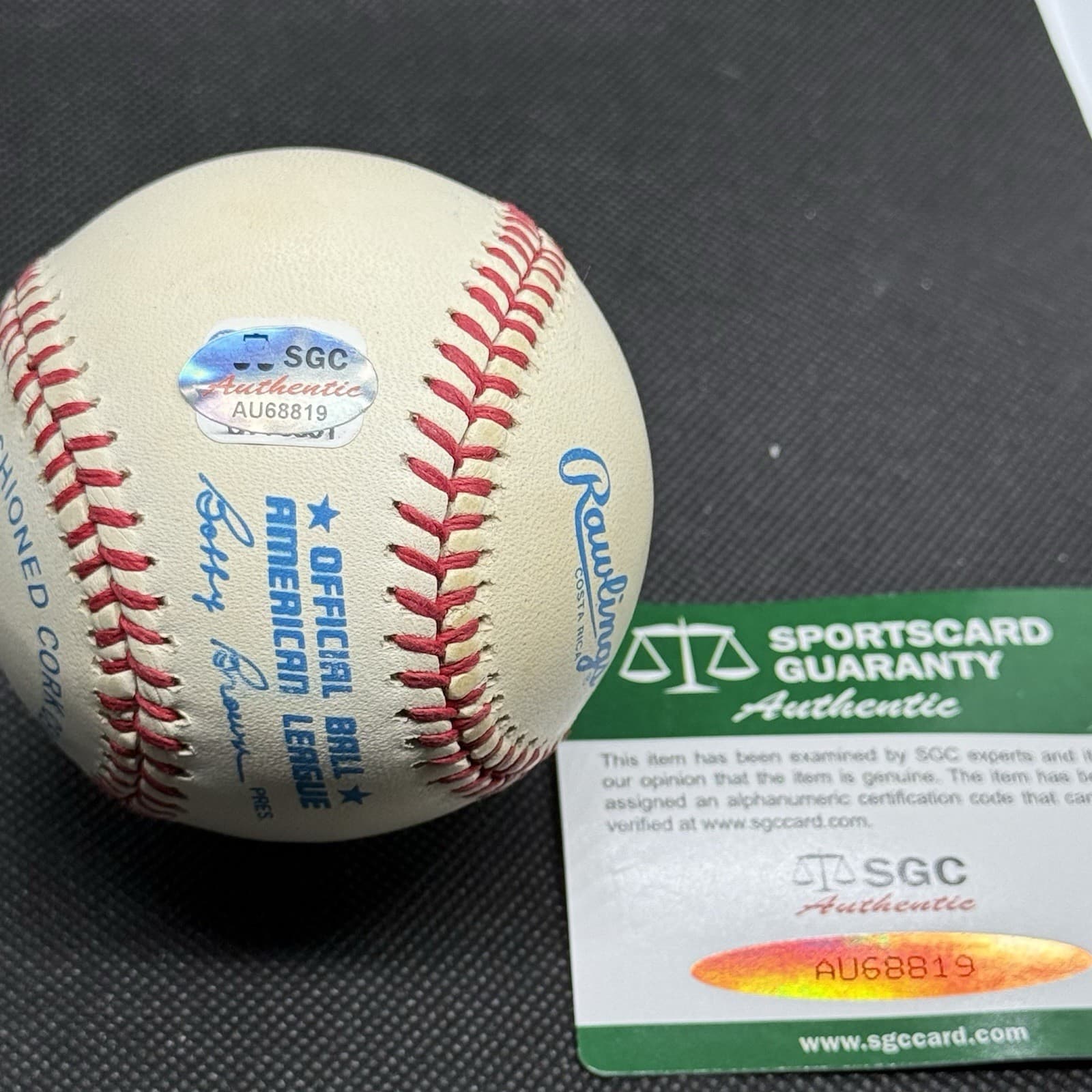 Barry Bonds #24 Signed Baseball SGC COA San Francisco Giants Pirates HOF? RARE! - image 2