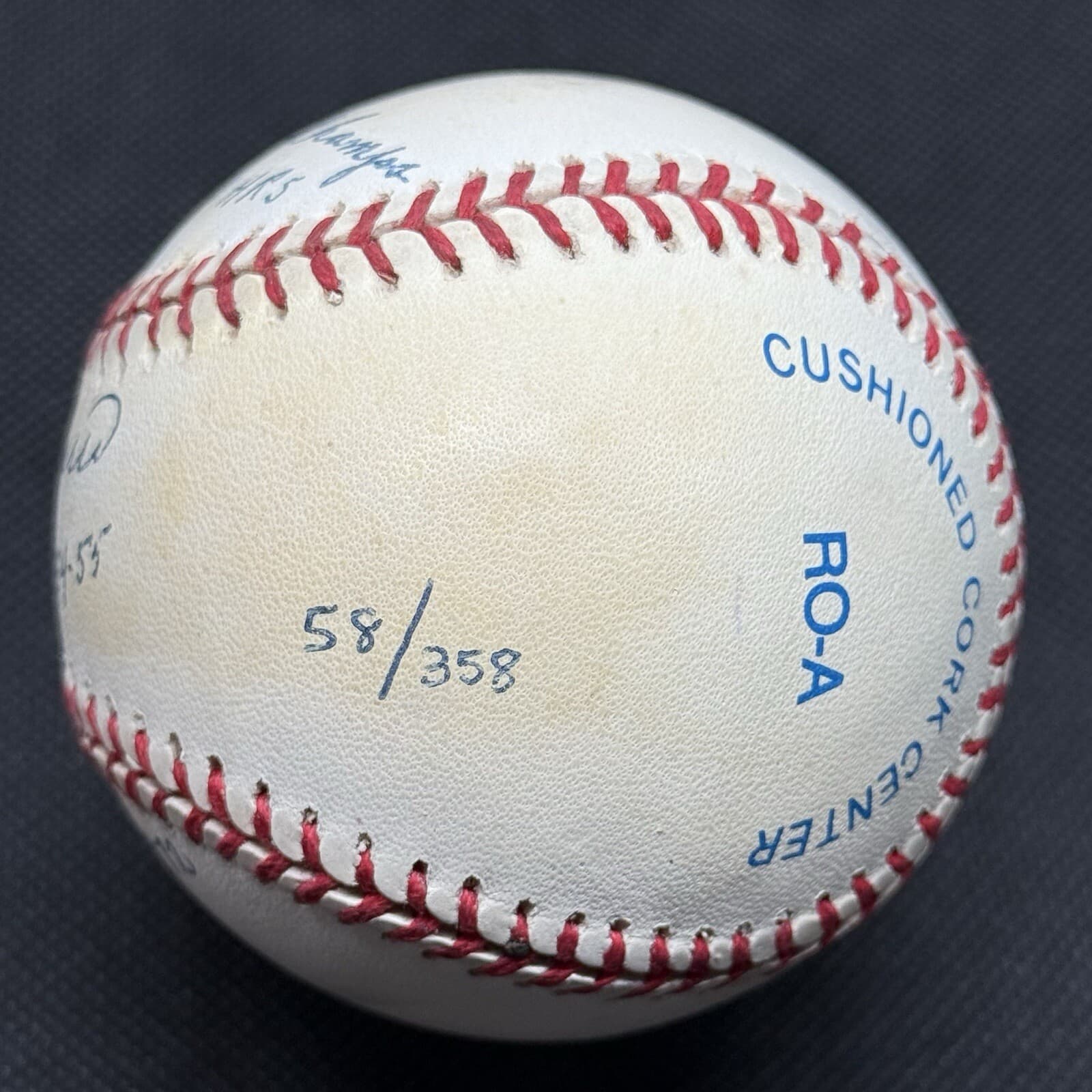 Yogi Berra 5x Stat Signed Baseball New York Yankees HOF JSA LOA - image 2