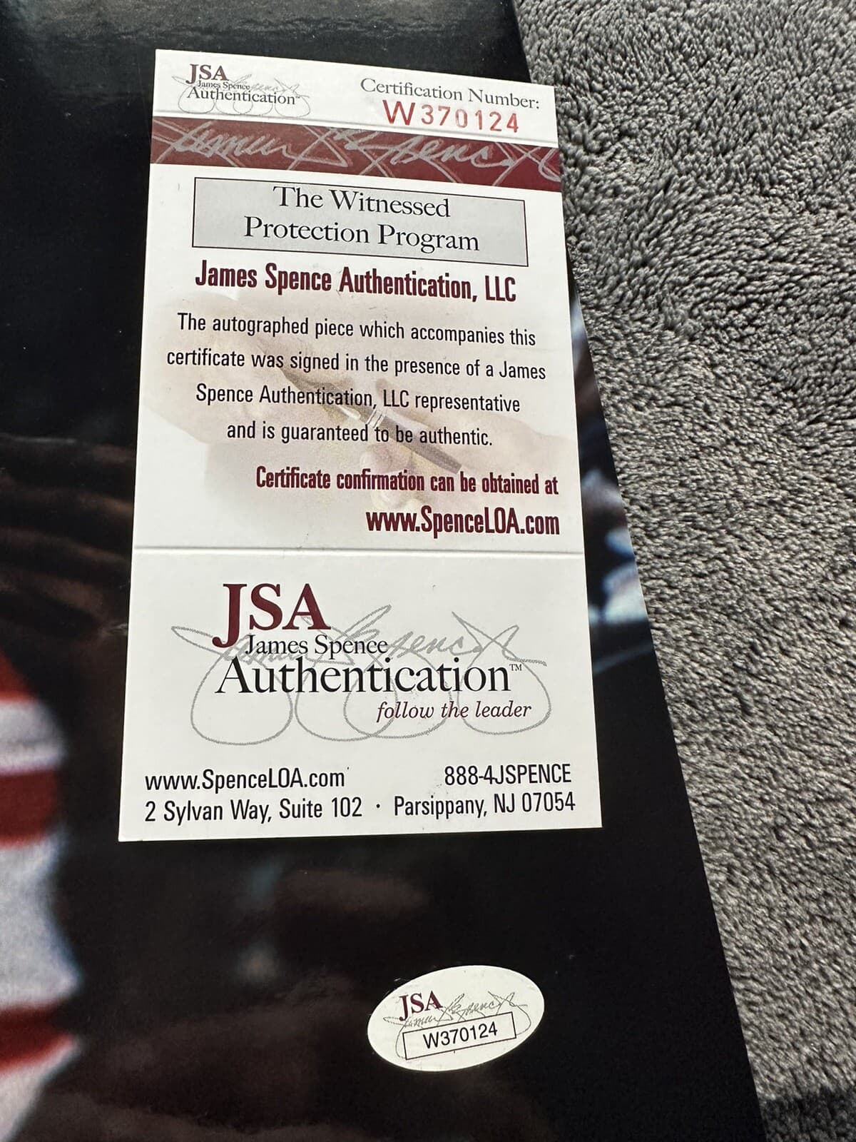 Wes Unseld Signed 16x20 Photo HOF 88 Washington Bullets JSA Witness COA - image 3