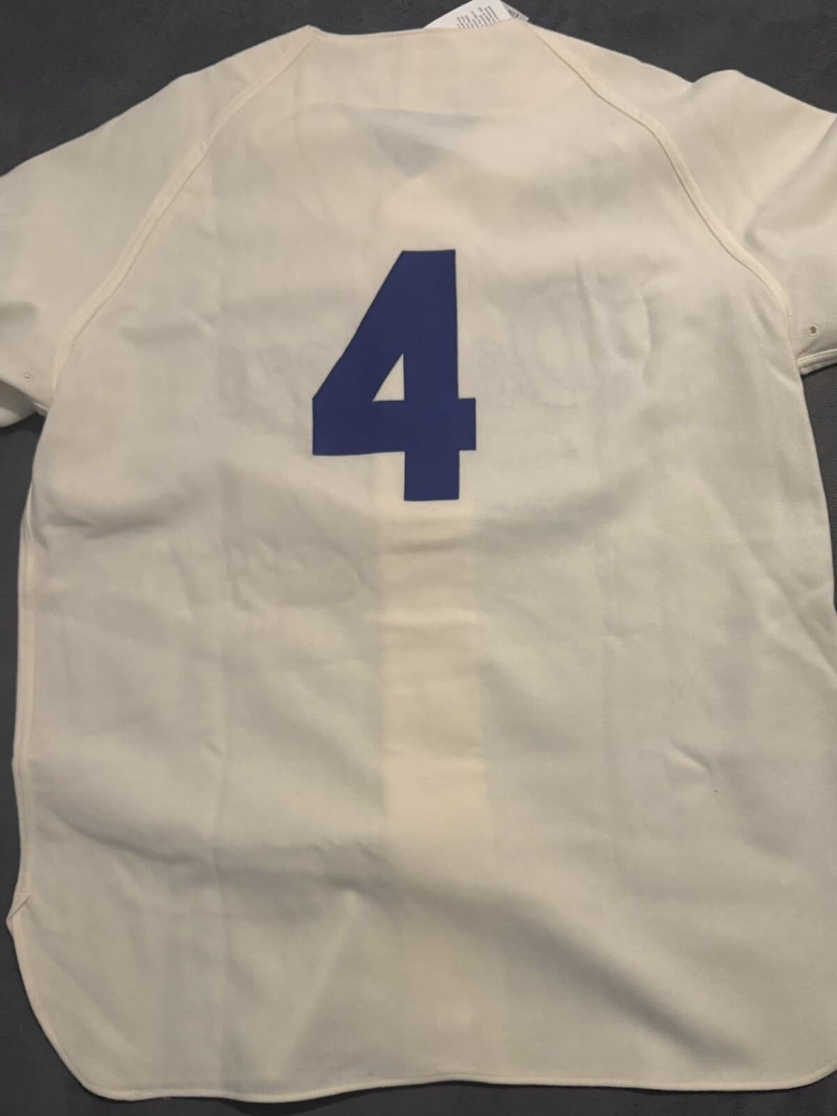 Duke Snider RJ STAT Signed Mitchell Ness Jersey Dodgers Baseball Brooklyn COA - image 4