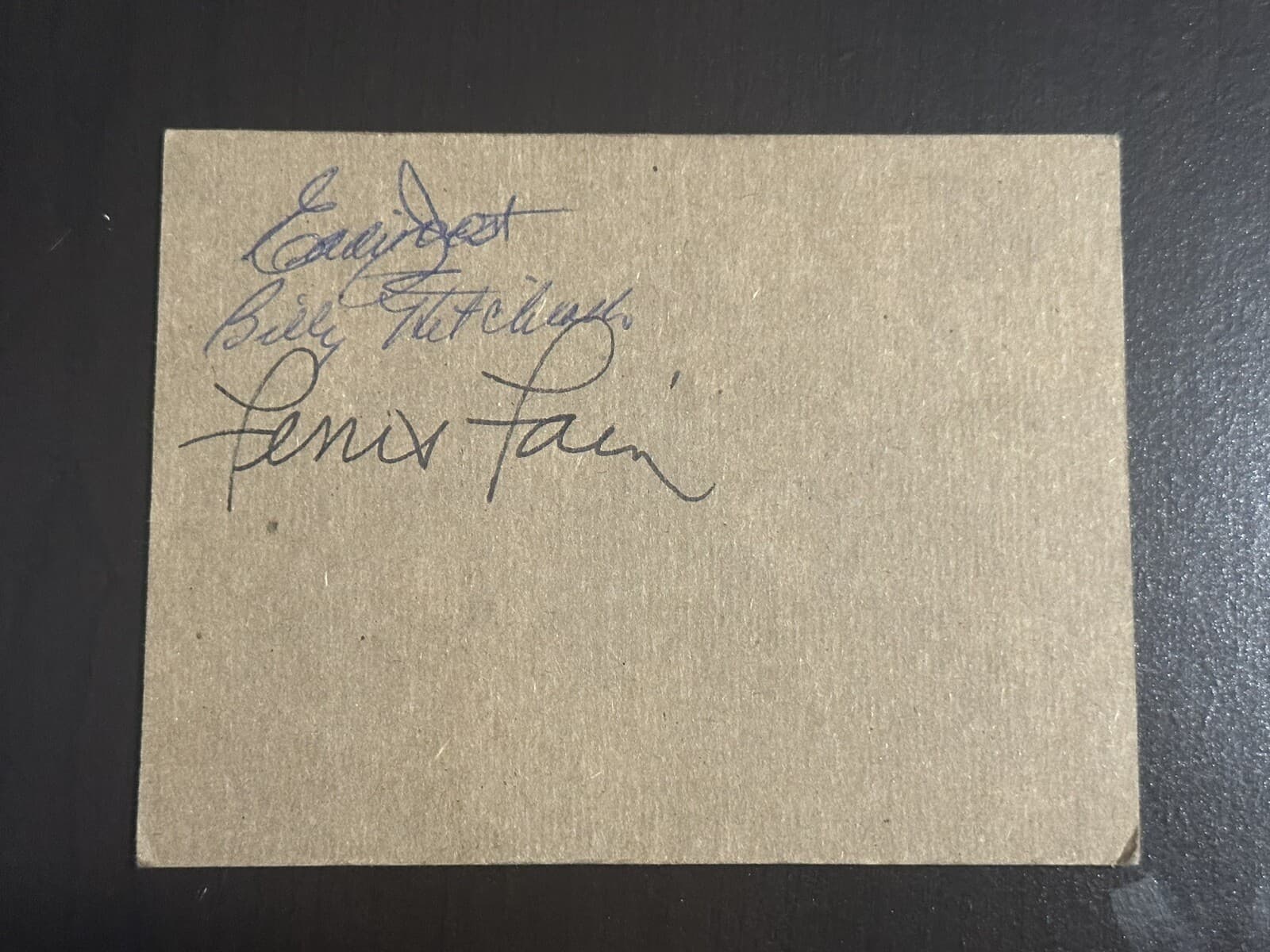 Philadelphia A's Team Signed 3x5 Photo Fain Shantz Joost Astroth Hitchcock - image 2