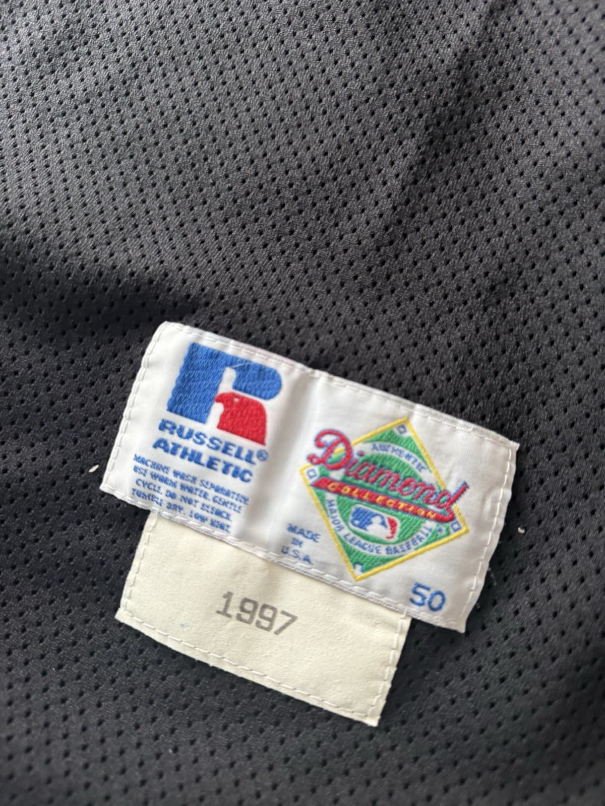 Scott Kamieniecki 1997 Baltimore Oriole Game Used Jersey 200th Patch Jackie - image 5