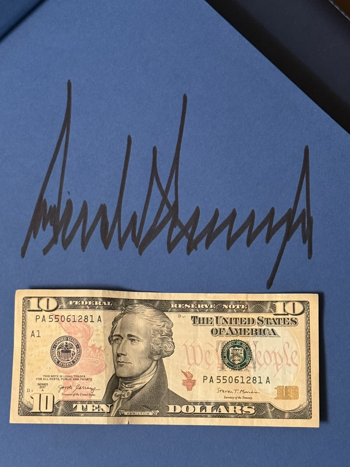 President Donald J Trump FULL SIGNATURE SIGNED  “Save America” Book 2024 - image 2