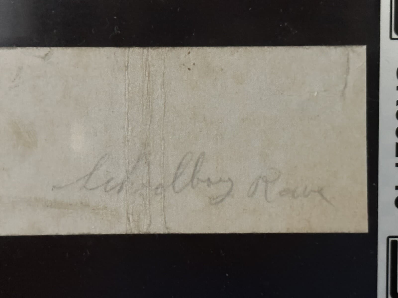 Schoolboy Rowe Signed Cut Auto Matchbook CAS COA Detroit Tigers Phillies - image 2