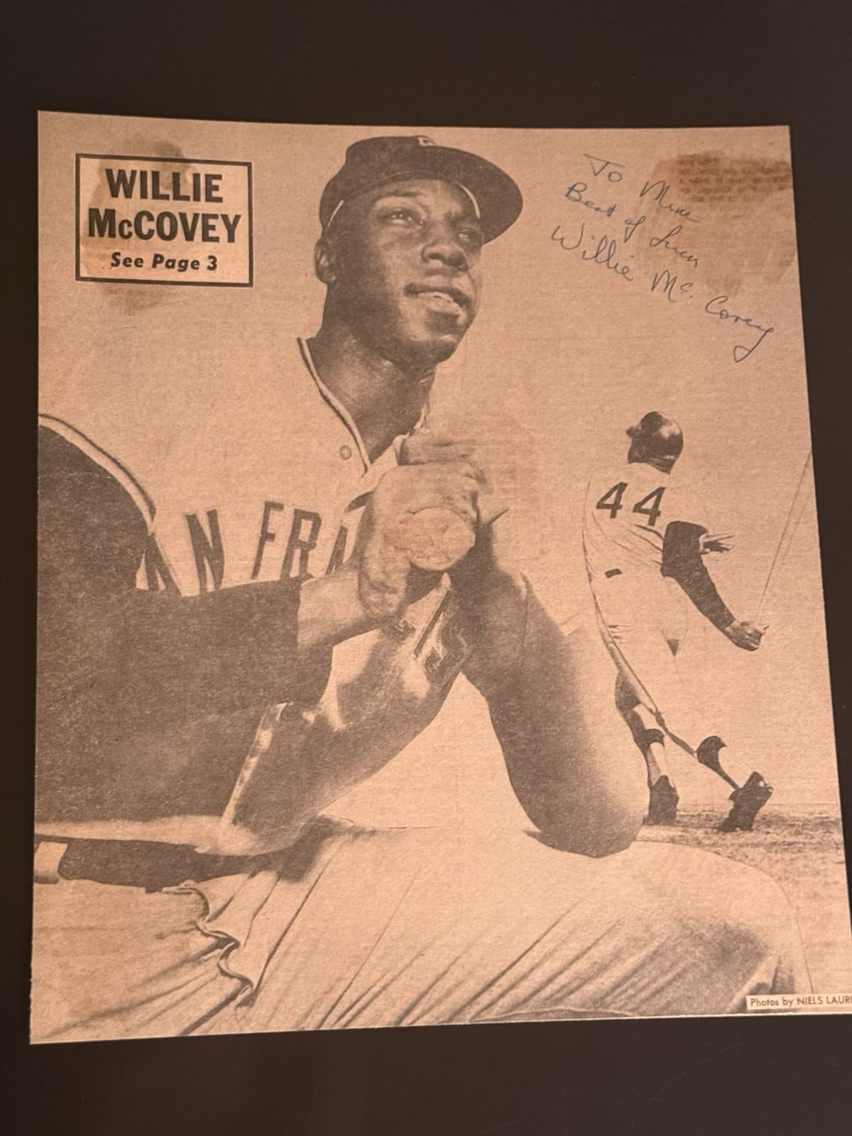 Hank Aaron Vintage Playing Era Signed 8x10 Photo JSA LOA HOF Atlanta Braves - image 4