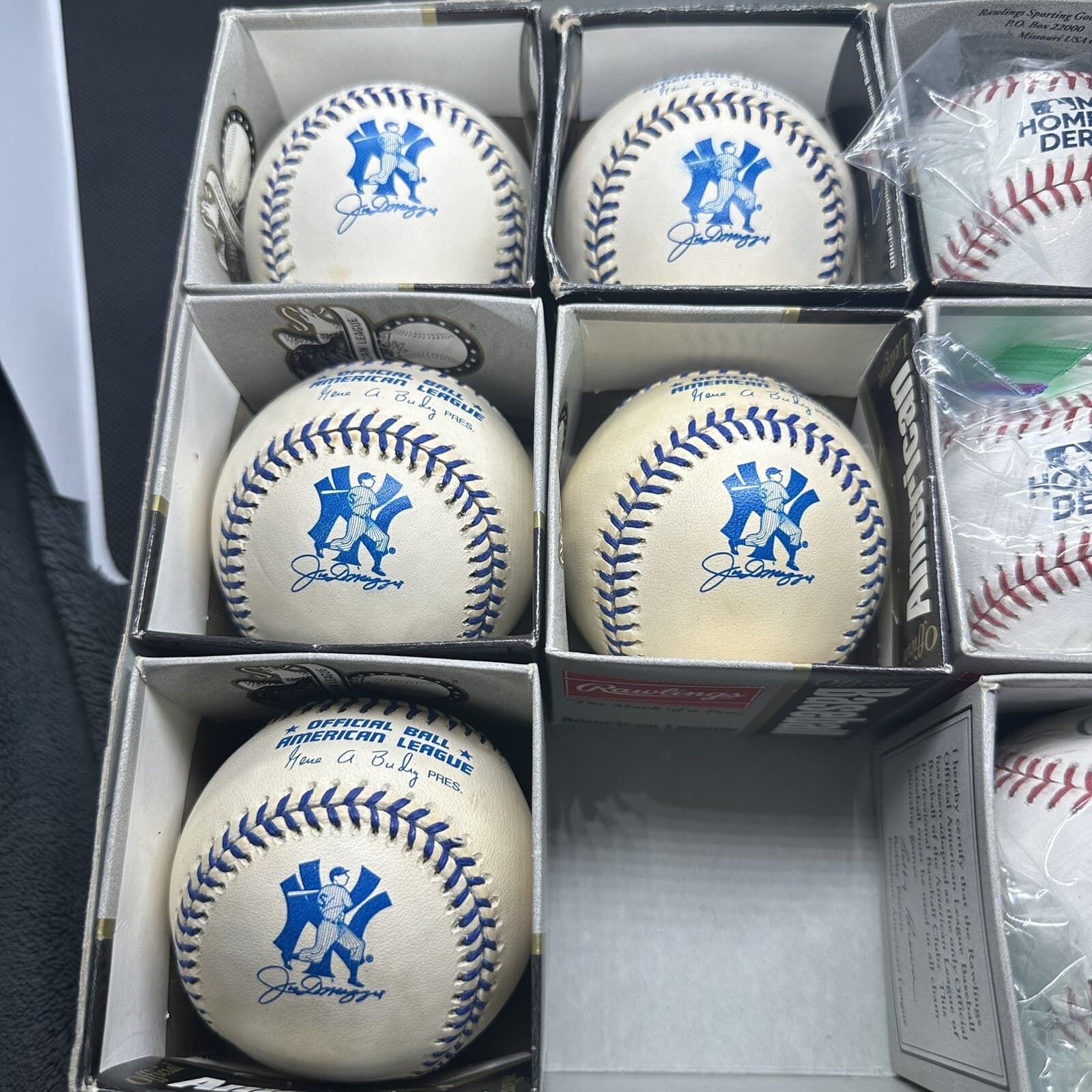 Joe DiMaggio Day Rawlings Official Logo Baseball Commemorative New York Yankees - image 4