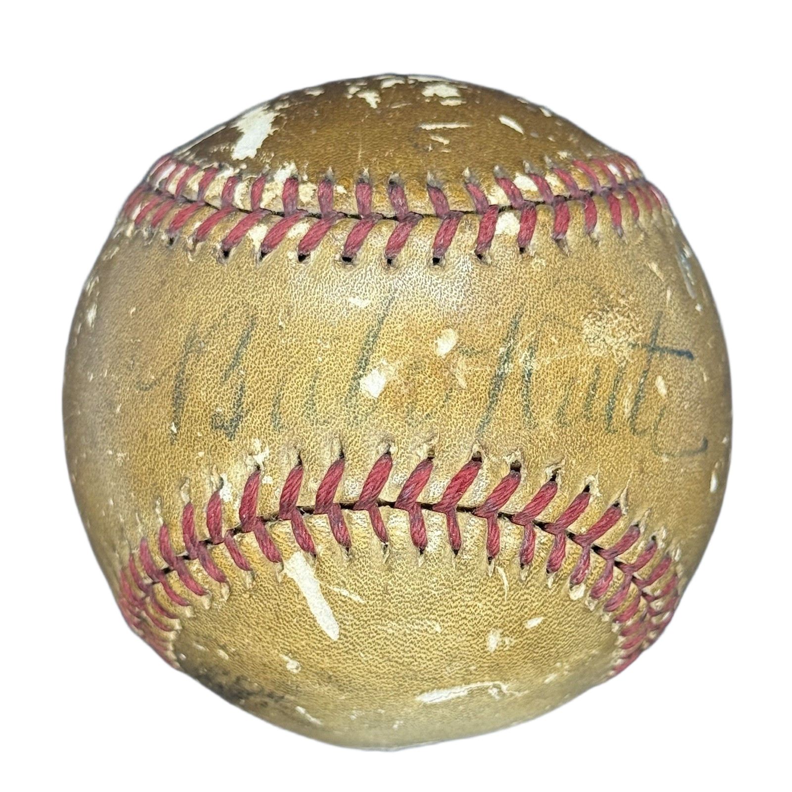 Babe Ruth signed baseball
